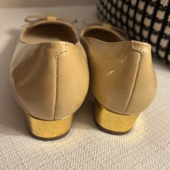 Kate Spade Bow Flats Nude - Picture 3 of 9